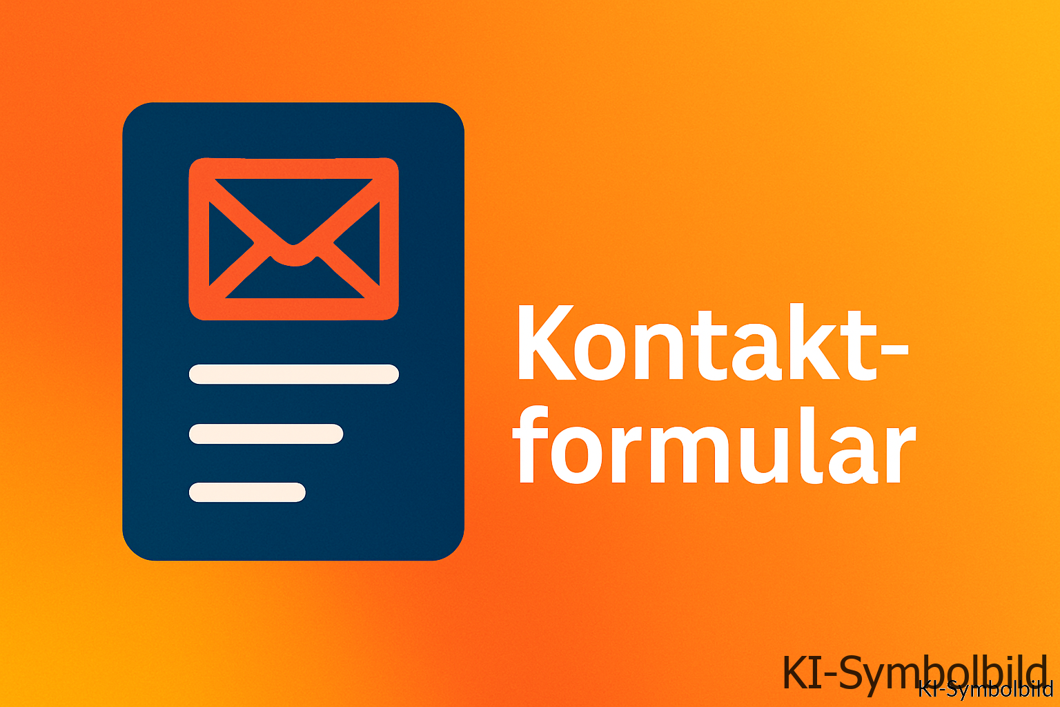 Kontaktformular 1 Kontaktformular