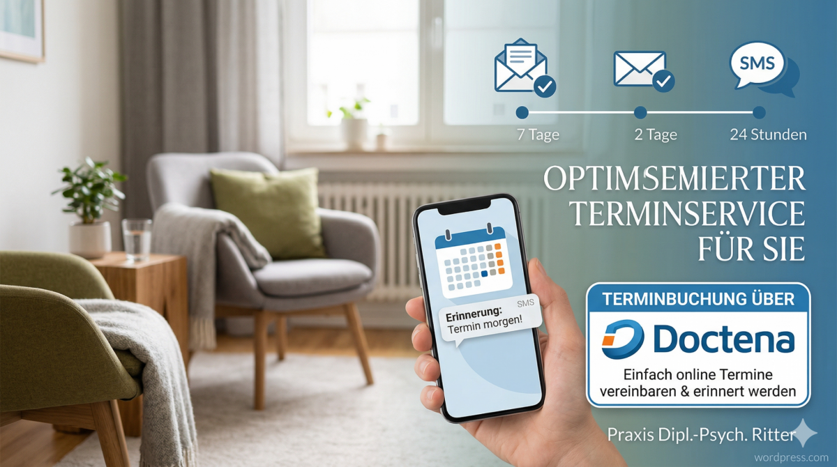 Terminerinnerung über die Buchungs-Plattform Doctena 2 Terminerinnerung über die Buchungs-Plattform Doctena